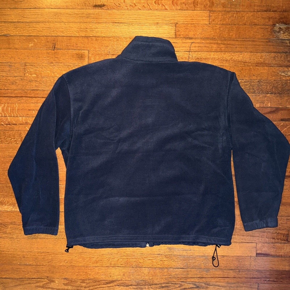 Columbia Full Zip Fleece Navy Jacket Size XXL - Picture 5 of 5